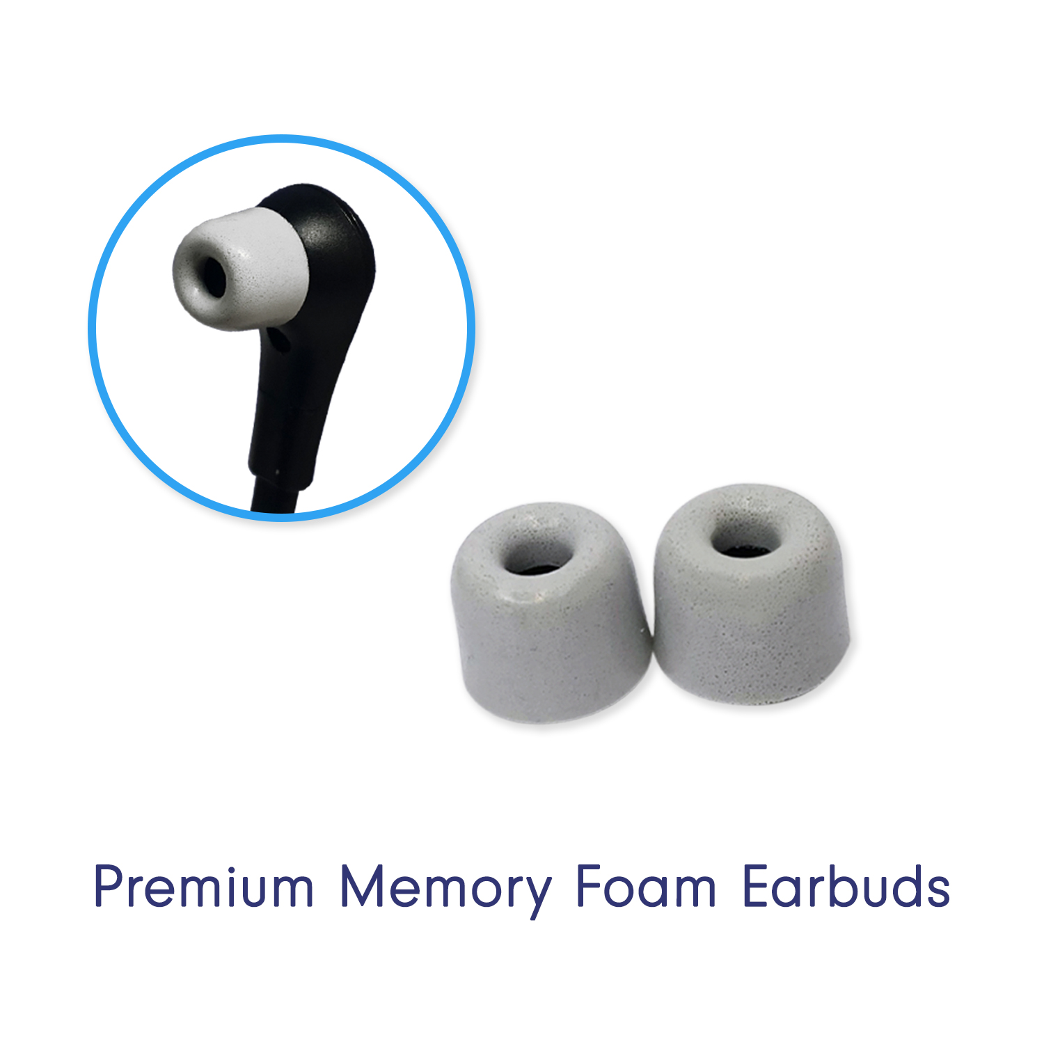 AudioRange Premium Memory Foam Ear Buds ITE-1000
