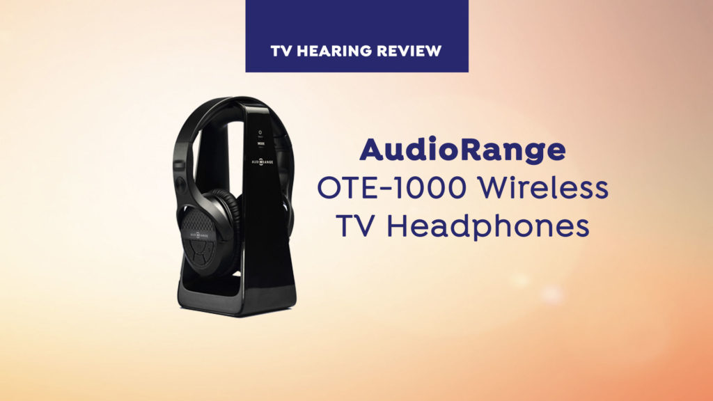 AudioRange OTE-1000 Wireless TV Headphones Review
